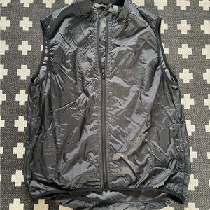 Banana Republic Charcoal Zip-Up Vest